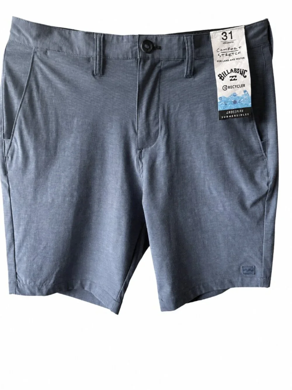 NWT Billabong Crossfire Hybrid Submersible Shorts Size 31